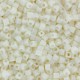 Miyuki square - cubes 1.8mm - Matted opaque cream SB18-2021